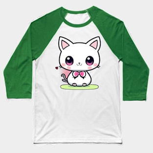 Whisker Love: The Tale of Snowpuff Baseball T-Shirt